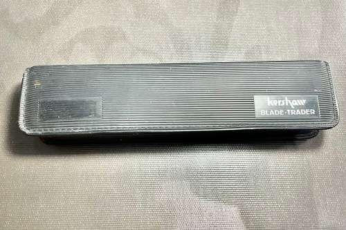 Vintage - Kershaw Kai Blade Trader - 6 Blade Knife Set and Case Japan