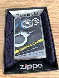 Zippo Police Badge