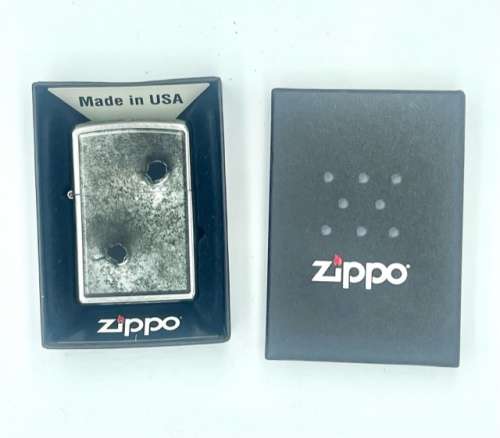 Zippo Shot Through