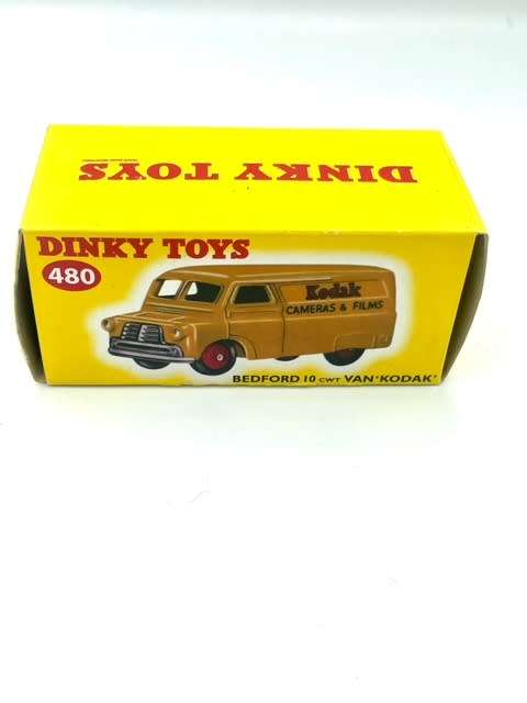 DINKY TOYS 480 BY NOREV BEDFORD 10 CWT VAN KODAK 1/43 SCALE MADE IN CHINA