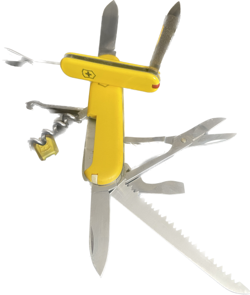 Victorinox Huntsman + Classic Mellow Yellow
