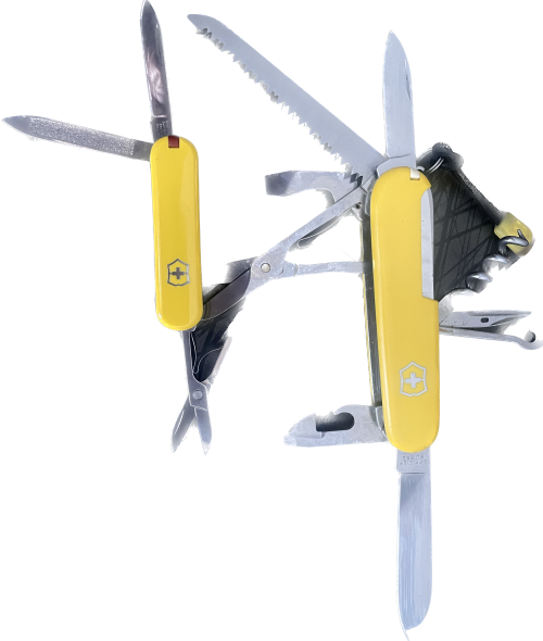 Victorinox Huntsman + Classic Mellow Yellow