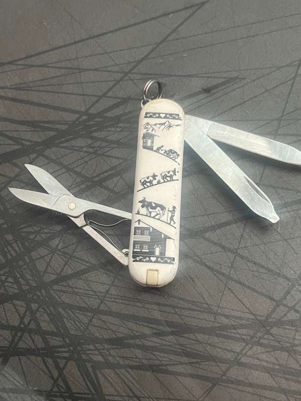 Victorinox - Classic Limited Edition 2018 Small Pocket Knife 58 mm `ALPS LOVE`