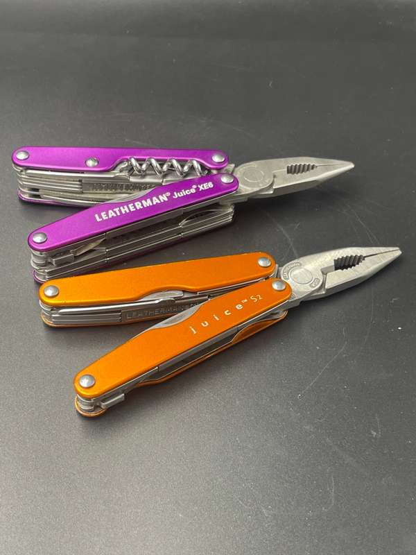 Leatherman Juice EX6 and S2