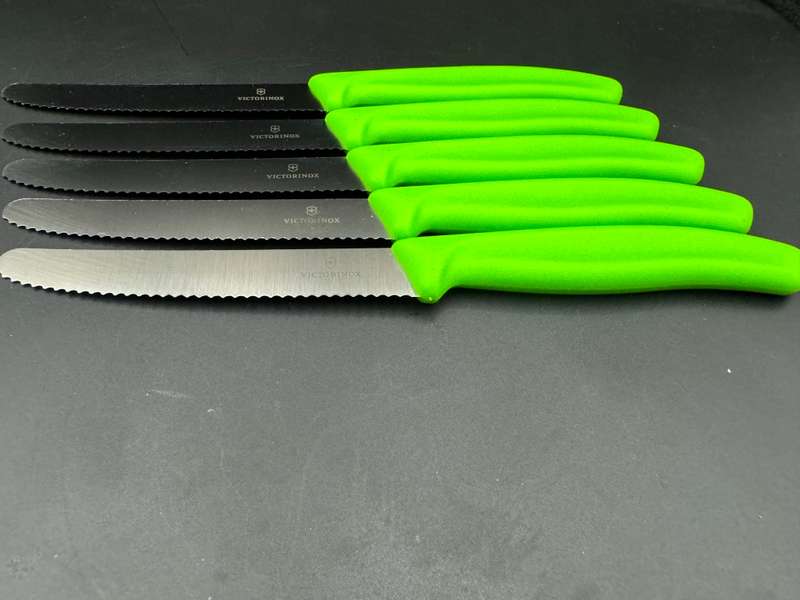 Victorinox Steak Green x 5