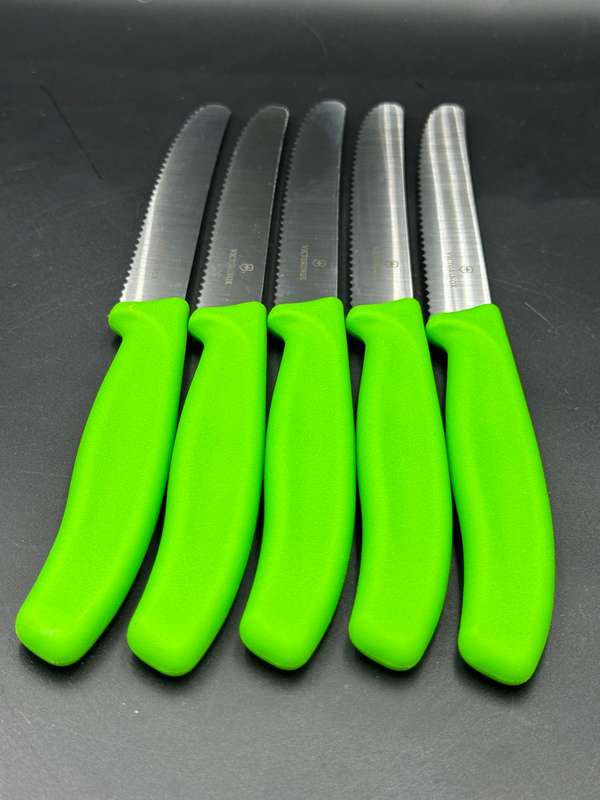 Victorinox Steak Green x 5
