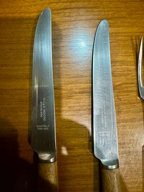 Mills Moore Sheffield Cutlery Set