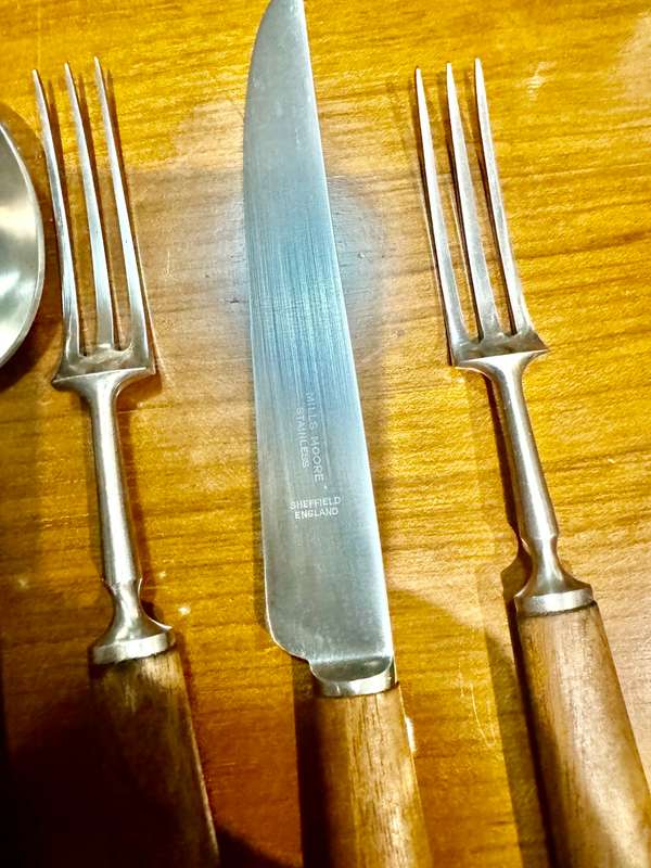 Mills Moore Sheffield Cutlery Set