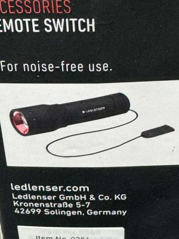 LED Lenser P7 Remote switch