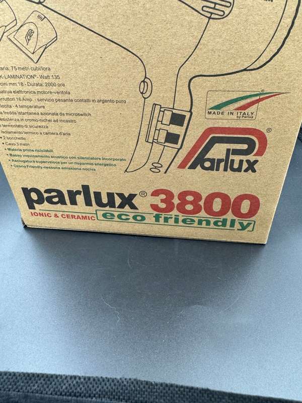 Parlux 3800 Eco Friendly Black