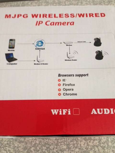 MJPG Wireless / Wired IP Camera