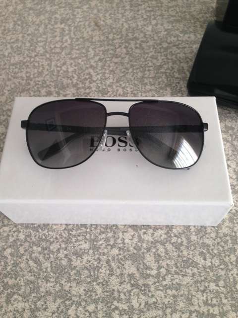 Men's Hugo Boss Polorized Sunglasses 0540 Black