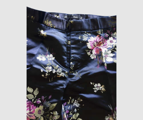 Zara - Formal floral trousers from Zara Basic