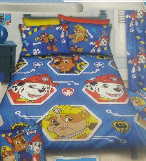 PAW PATROL DOUBLE DUVET COVER+ 2PILLOWCASES