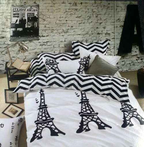 Paris Teen Queen Duvet Cover+2 Pillowcases