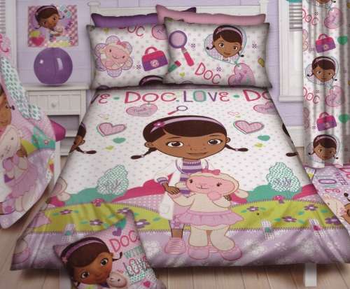 Disney Doc McStuffins Single Duvet Cover & Pillowcase HUGE SPECIAL