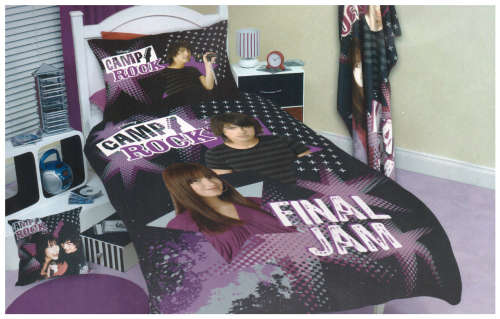 Disney Camp Rock Single Duvet Cover & Pillow Case Set  HUGE SPECIAL