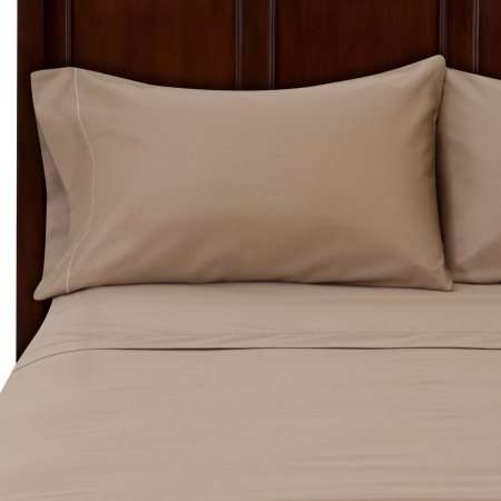 Egyptian Cotton Luxury TC300 Stone California S/King Fitted Sheet XLXD