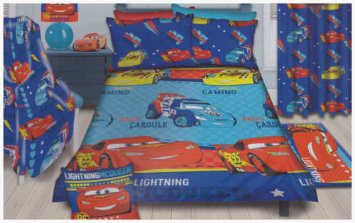 Disney Cars Piston Cup Single Duvet Cover & Pillow Case Set