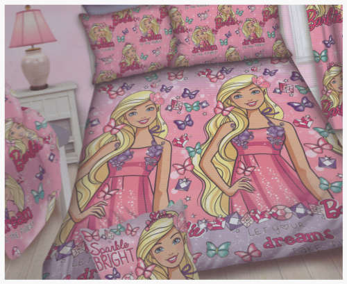 Barbie Dreams Single Duvet Cover & Pillow Case Set  HUGE SPECIAL