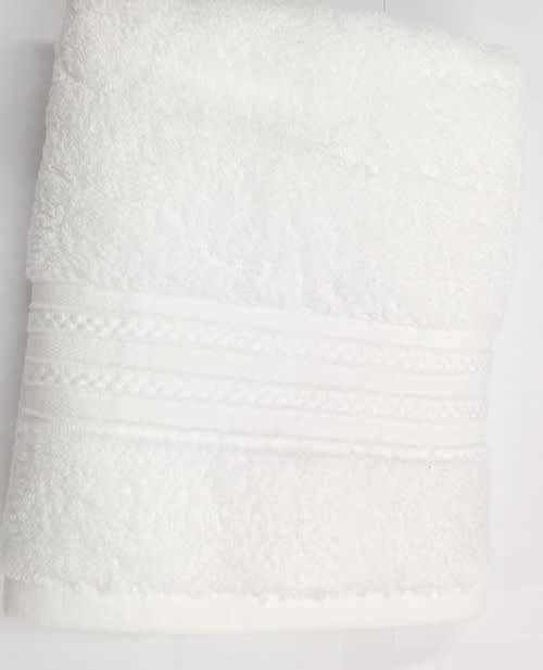 Big & Soft White Luxurious Soft Hand Towel (50X90)