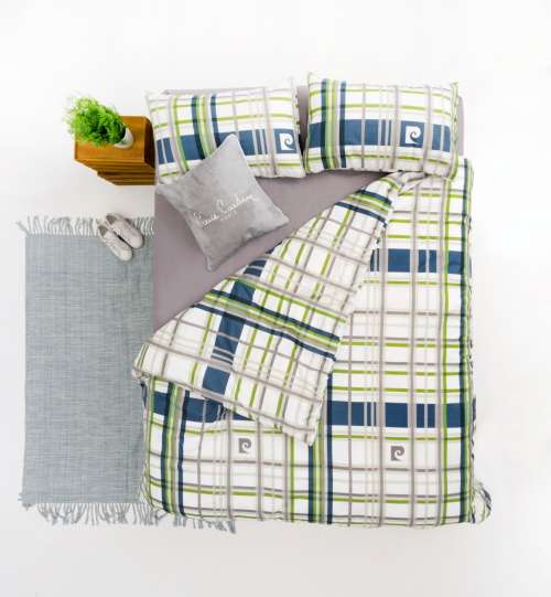 Pierre Cardin Bowen Stripe Double Duvet Cover Set