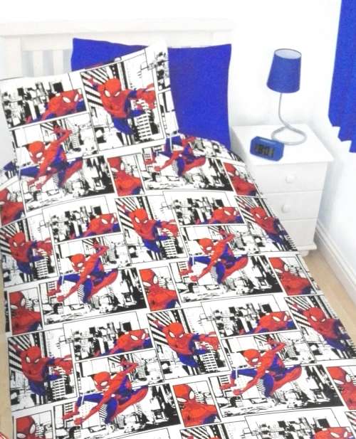 Spiderman Comforter Set - Single