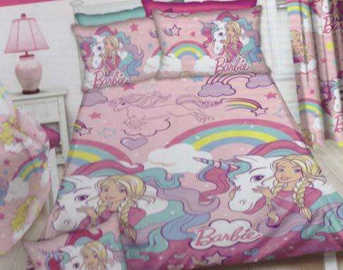 Barbie Unicorn Single Duvet Cover Set
