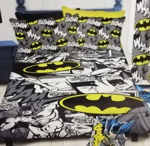 Batman Wham Double Duvet Cover Set