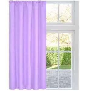 Microfibre Lilac 230X218 Taped Curtain *NEW ARRIVAL*