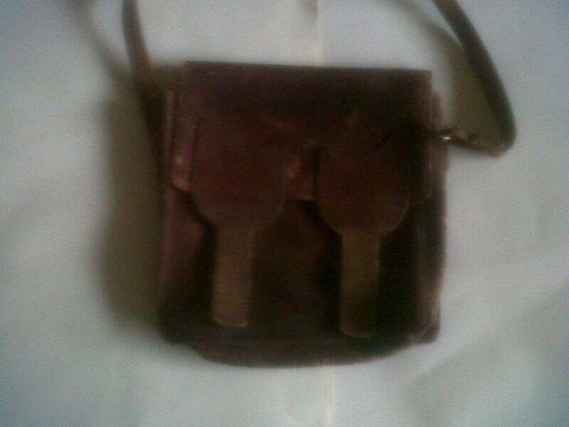 Old leather bag