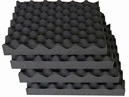 Large Acoustic Foam Tiles 50cm x 50cm x 5cm