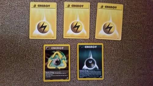 Pokemon Electric Deck - Cards