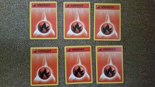 Pokemon Fire Deck - Cards