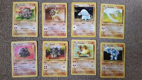 Pokemon Fighting Deck - Cards