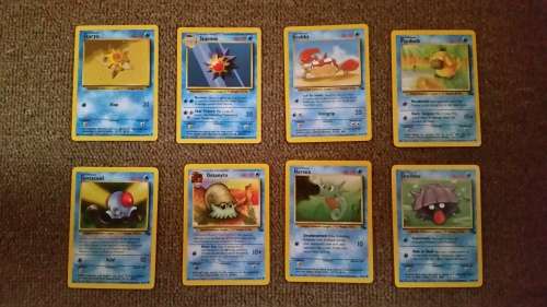Pokemon Water Deck - Cards
