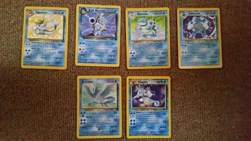 Pokemon Water Deck - Cards