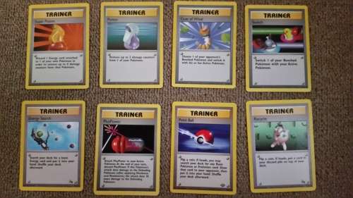 Pokemon Trainer cards - Deck