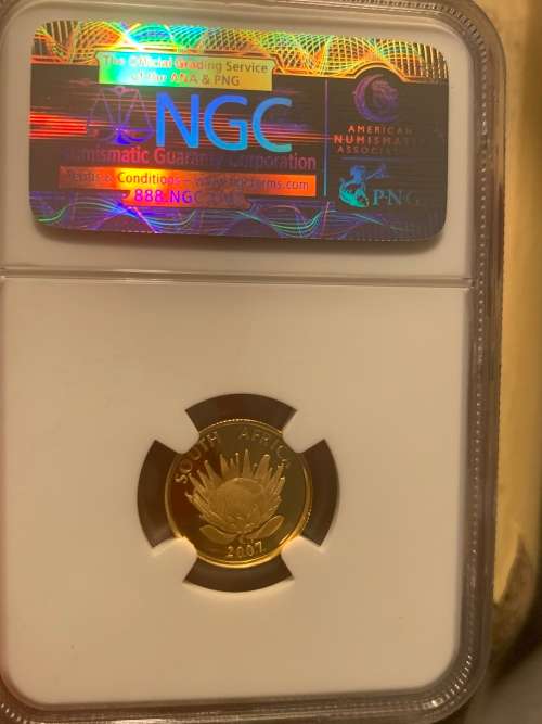 Mandela speech 1/10th oz NGC PF70 *perfect!*