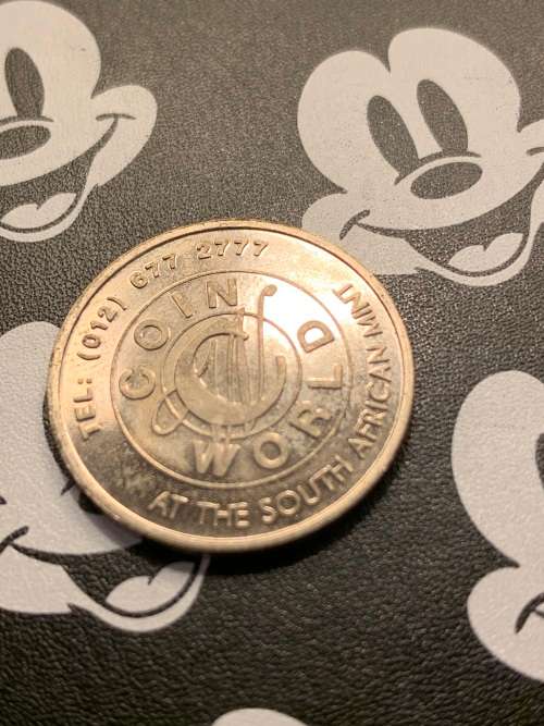 SA MINT Coin World  ^2010 World Cup ^token