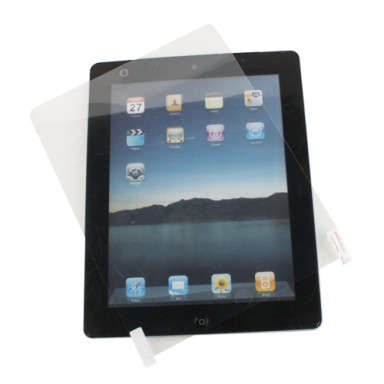Transparent Screen Protector PLUS Cleaning Cloth for iPad 2