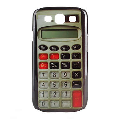 Calculator Pattern Hard Case for Samsung Galaxy S3 I9300