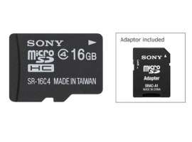 Sony 16GB microSDHC Memory Card