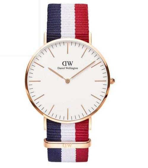 Daniel Wellington Classic Cambride Men's Watch | Rose Gold 0103DW