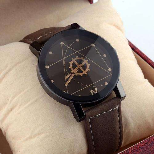 Men's Compass Inspired Watch