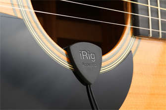 IK Multimedia acoustic guitar mobile microphone/interface iRig Acoustic