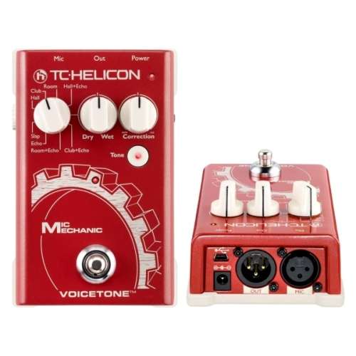 TC Helicon Mic Mechanic Vocal Effects Pedal Mic Mechanic