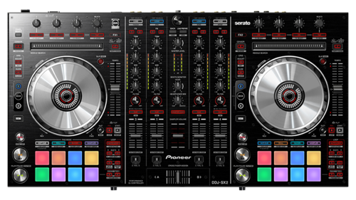 Pioneer 4 Channel High End SERATO DJ Controller with stand alone mixer capability (Black)