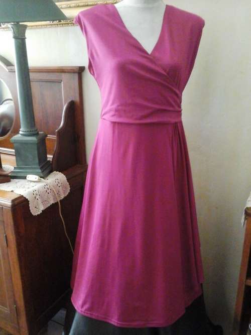Nice Lght Pink/Cherise Dress - Suitable for Various Occasions.