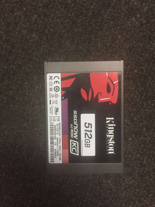 Kingston 512GB***SSD Hard Disk Drive